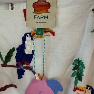 Farm Rio Peacock top